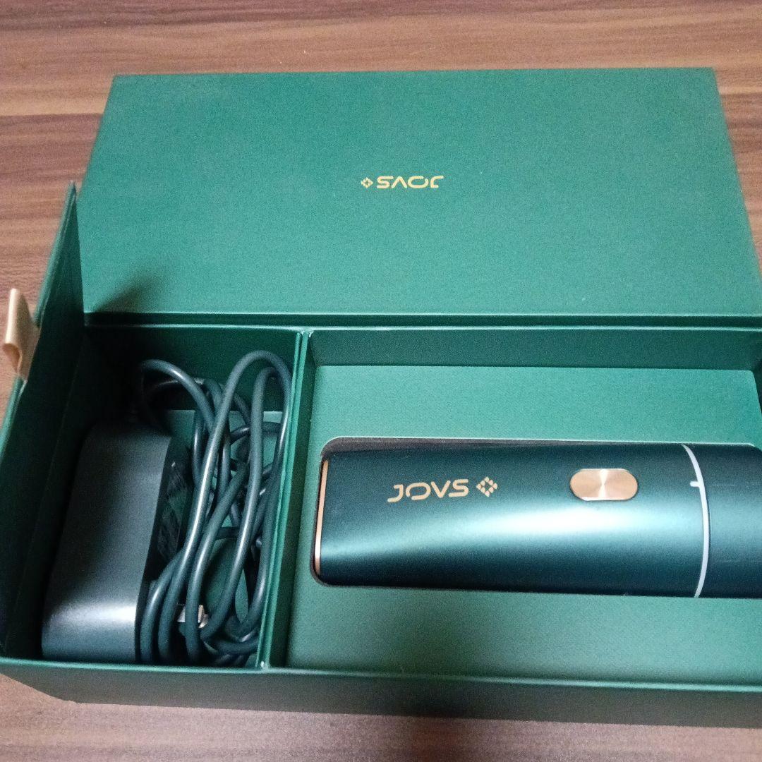 JOVS 脱毛器 グリーン 充電器付き