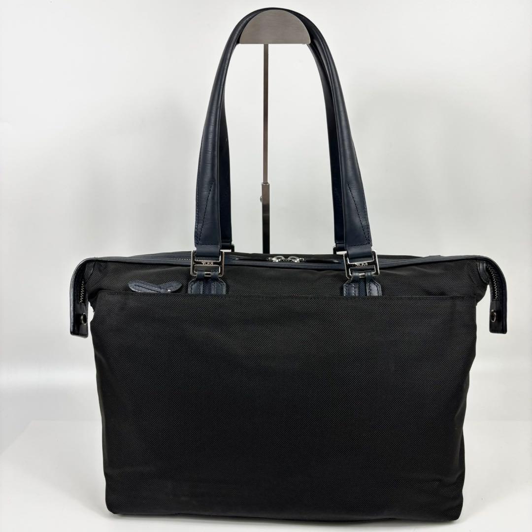 ✨激レア✨TUMI 日本限定 トートバッグ JARVIS ブラック 肩掛け　紺色