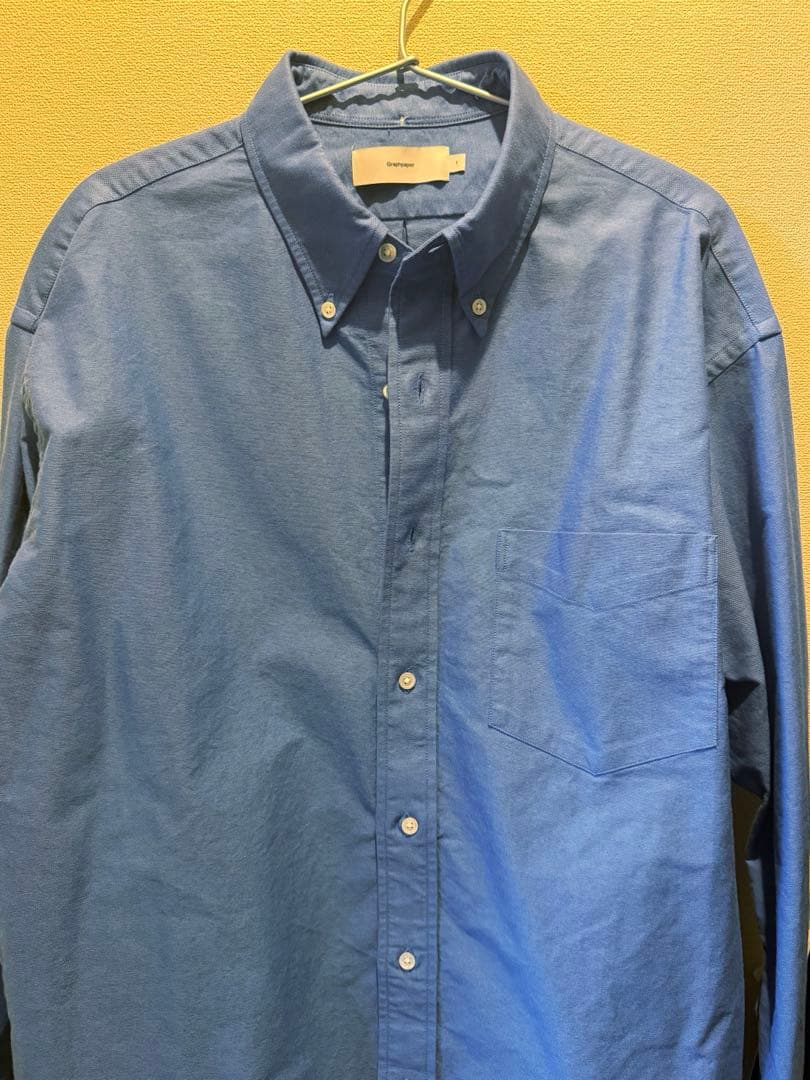 26SS 新品 Graphpaper Oxford B.D Box Shirt