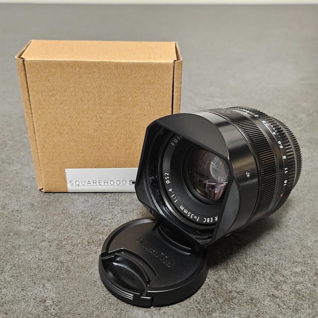 Fujifilm XF35mmF1.4 R + SQUAREHOODフード付