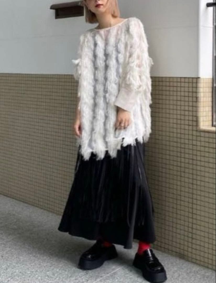 AMERI美品 FULL FRINGE OVER TOP