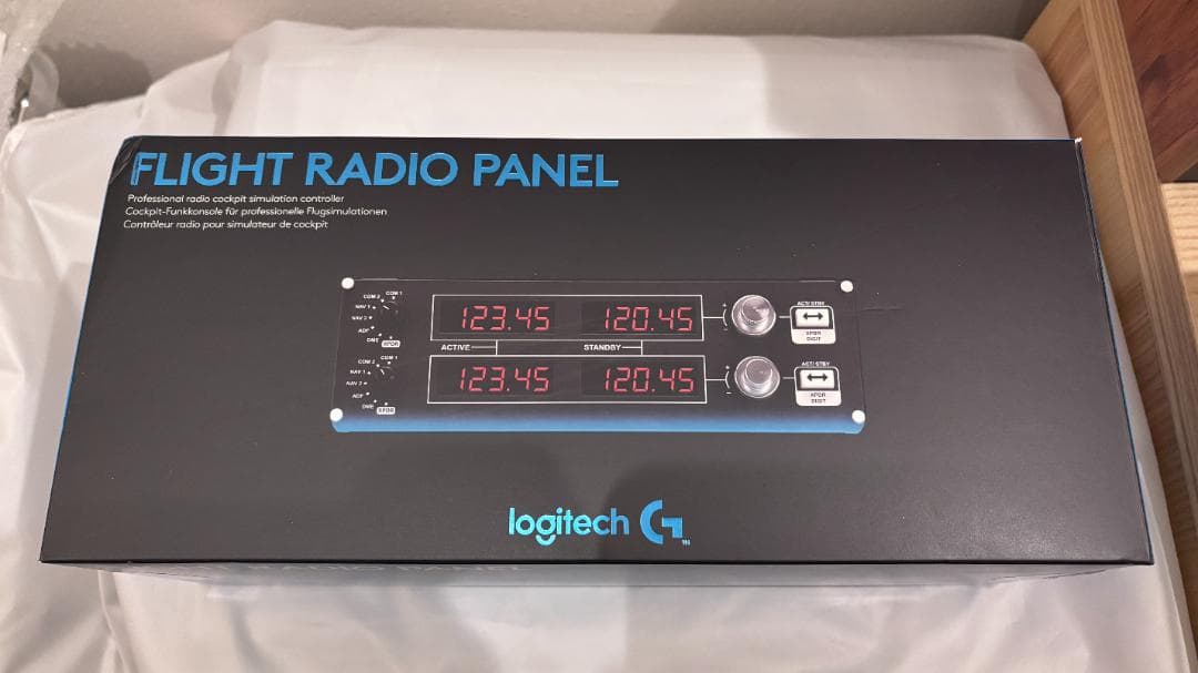 LOGITECH G FLIGHT RADIO PANEL　（保護フィルム付）