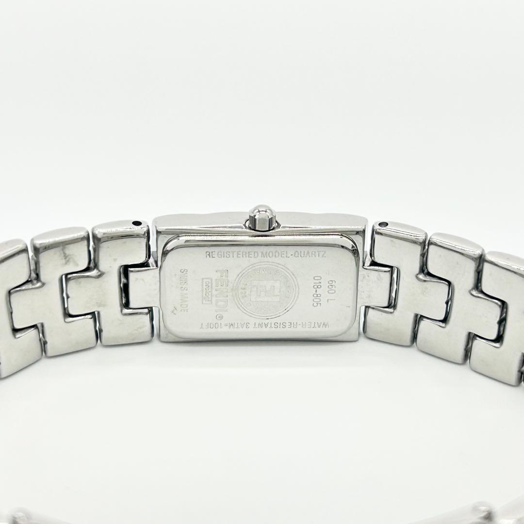 FENDI フェンディ 660L クォーツ バングル ブレスレット 腕時計