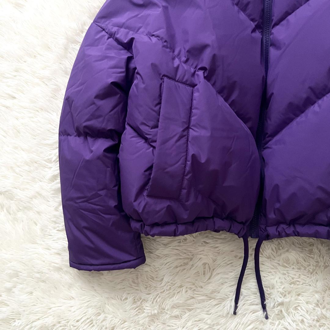 ドゥーズィエムクラス別注 イヴサロモン フードダウンジャケット パープル
