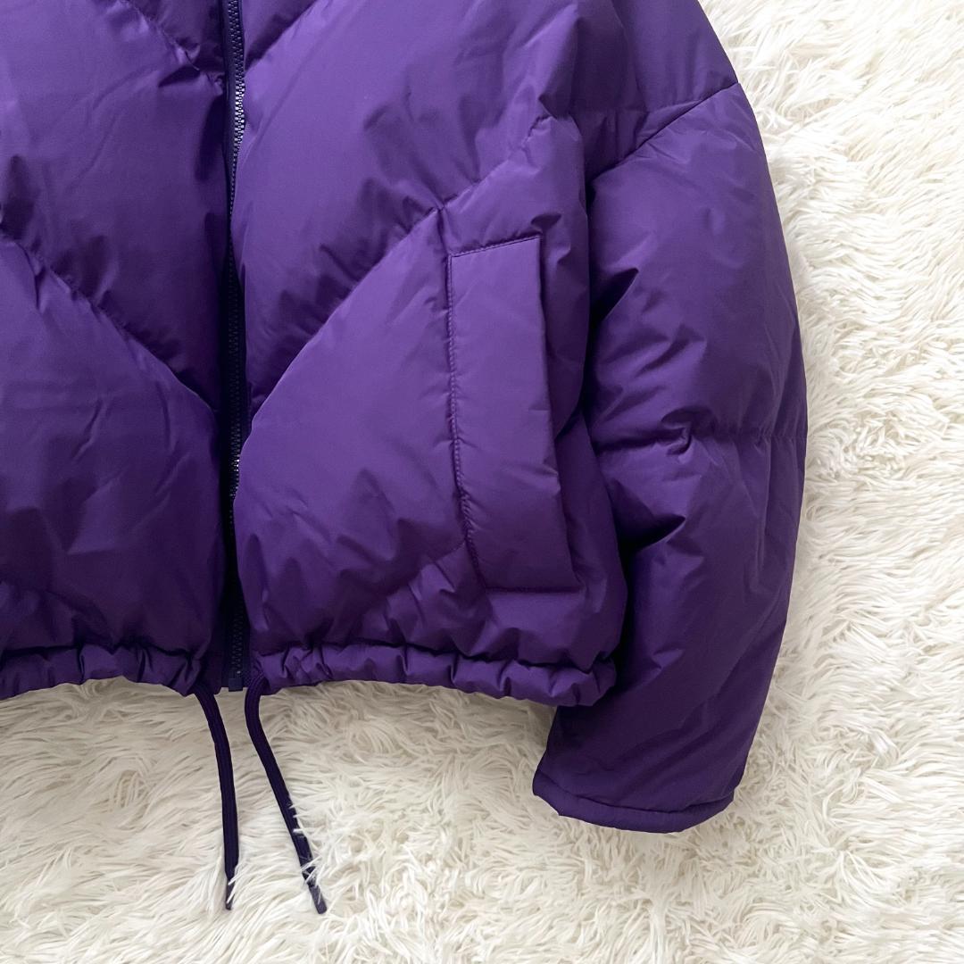 ドゥーズィエムクラス別注 イヴサロモン フードダウンジャケット パープル
