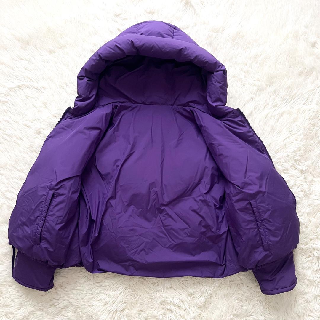 ドゥーズィエムクラス別注 イヴサロモン フードダウンジャケット パープル
