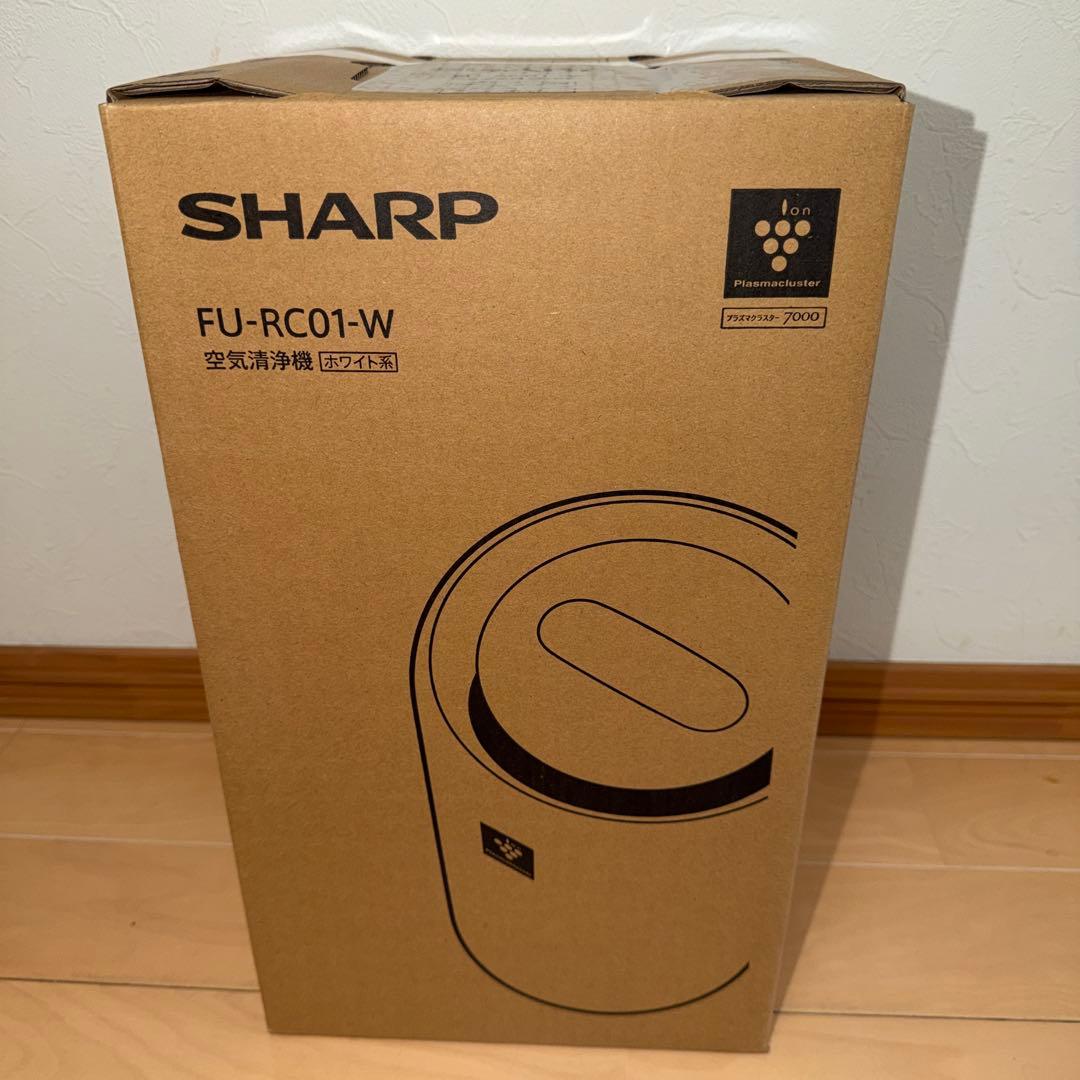 新品　シャープ 空気清浄機 プラズマクラスター7000 FU-RC01-W