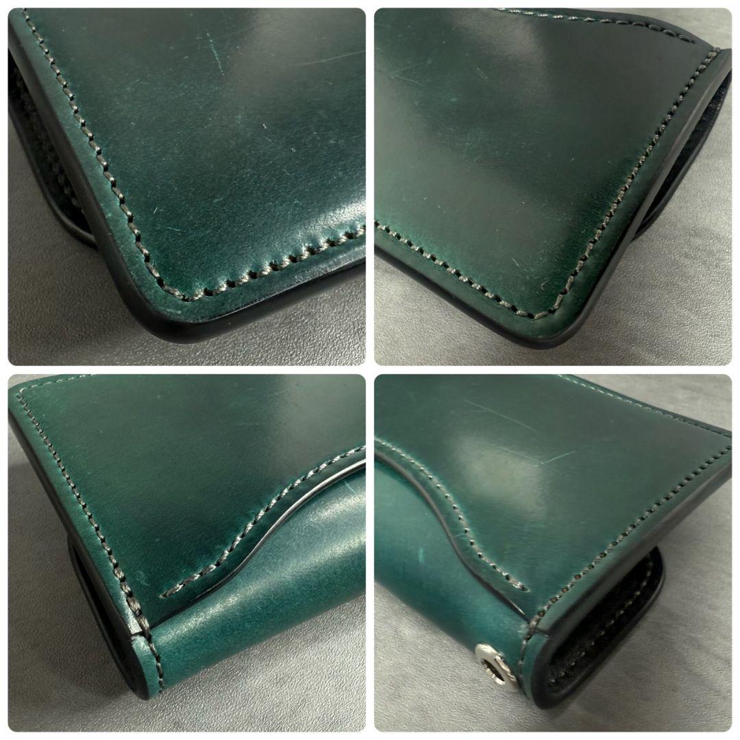 【入手困難】WILDSWANS タング シェルコードバン スタンプ ホーウィン