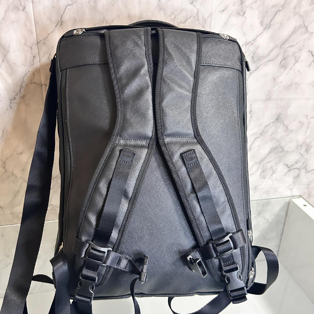 タケオキクチ 3way ビジネスバッグ リュック コーティング コーデュラ