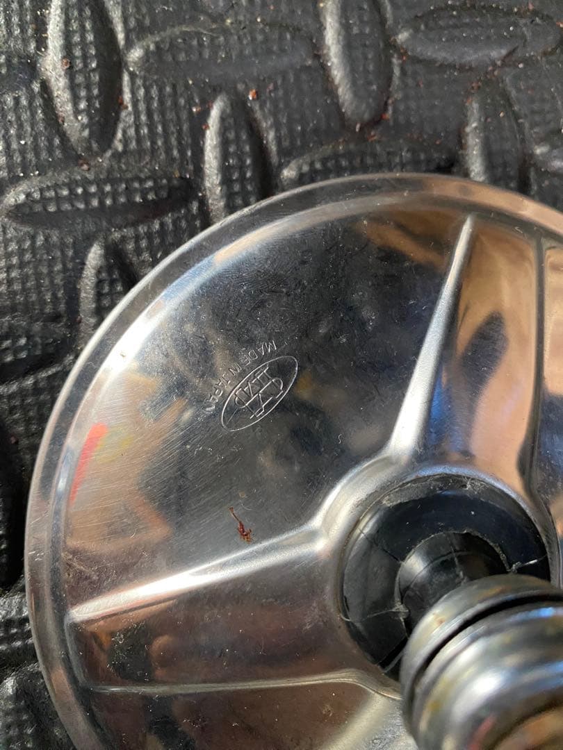 Z400FX 純正　風車ミラー　手裏剣ミラー　当時物　ショート