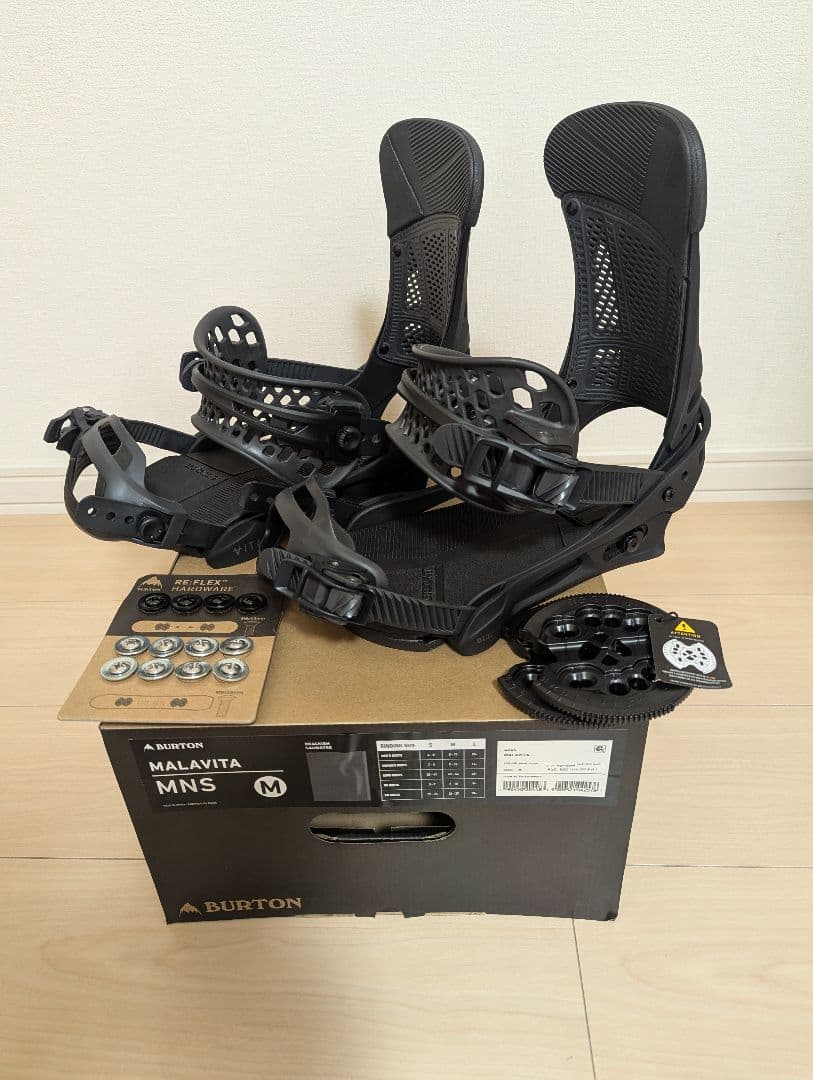 Burton Malavita Mサイズ Re:Flex ビンディング