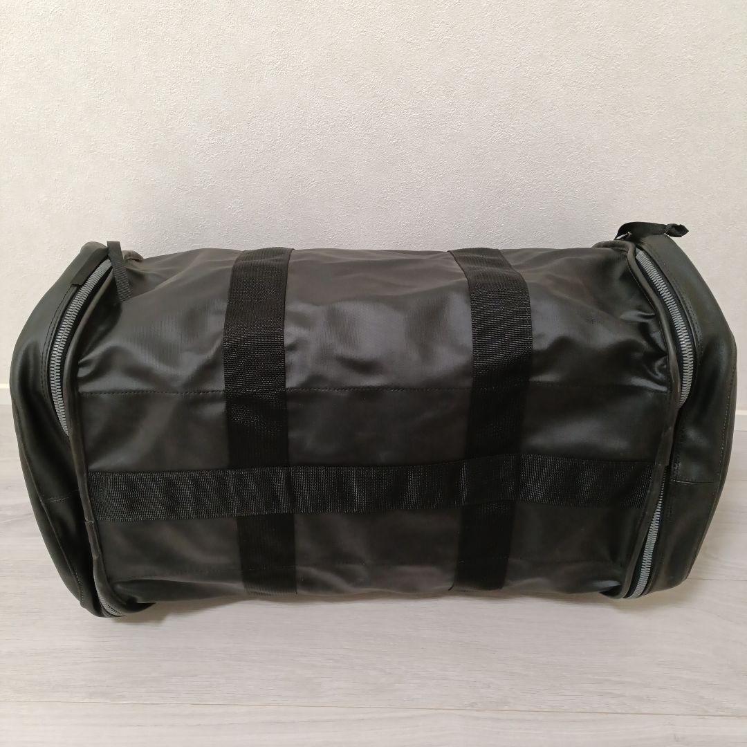 最終　吉田カバン ラゲッジレーベル 青バッテン ニューライナー ドラムバッグ 黒