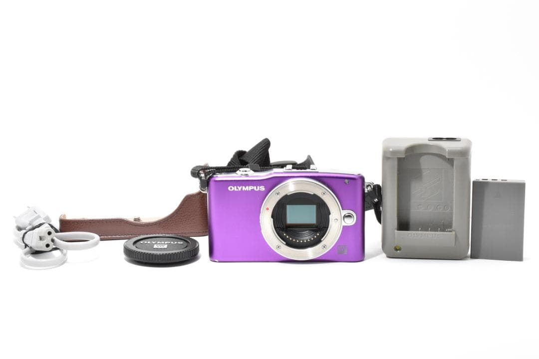 ■希少■ オリンパス PEN E-PM1 パープル