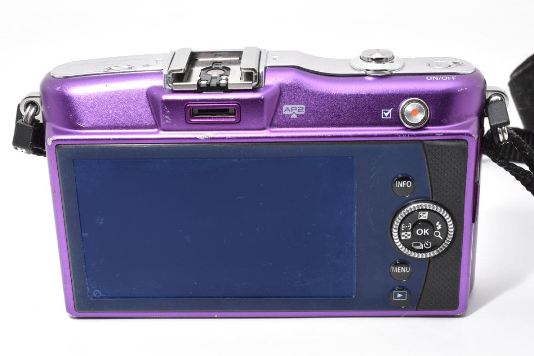 ■希少■ オリンパス PEN E-PM1 パープル