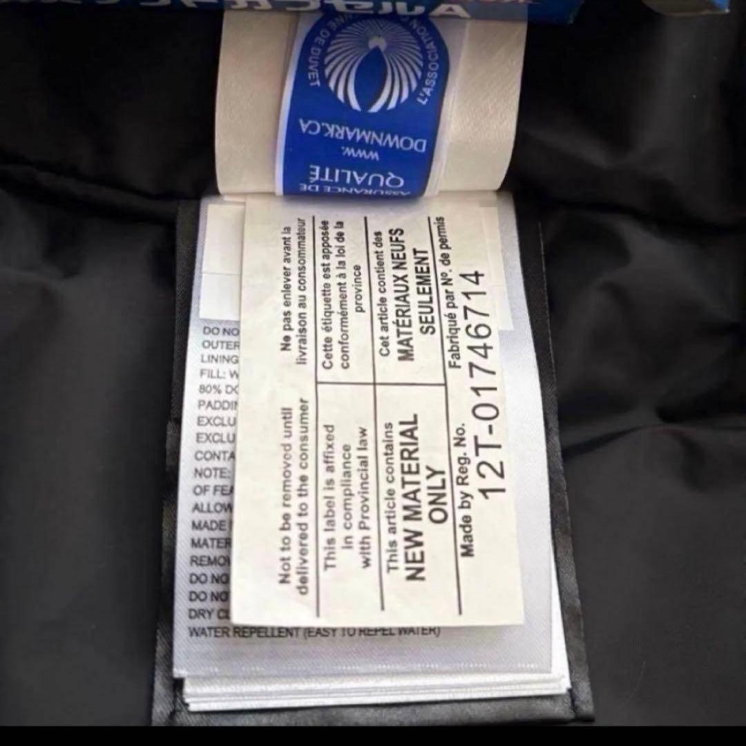 未使用級 ✨カナダグース ロスクレア 正規品 ブラックXS