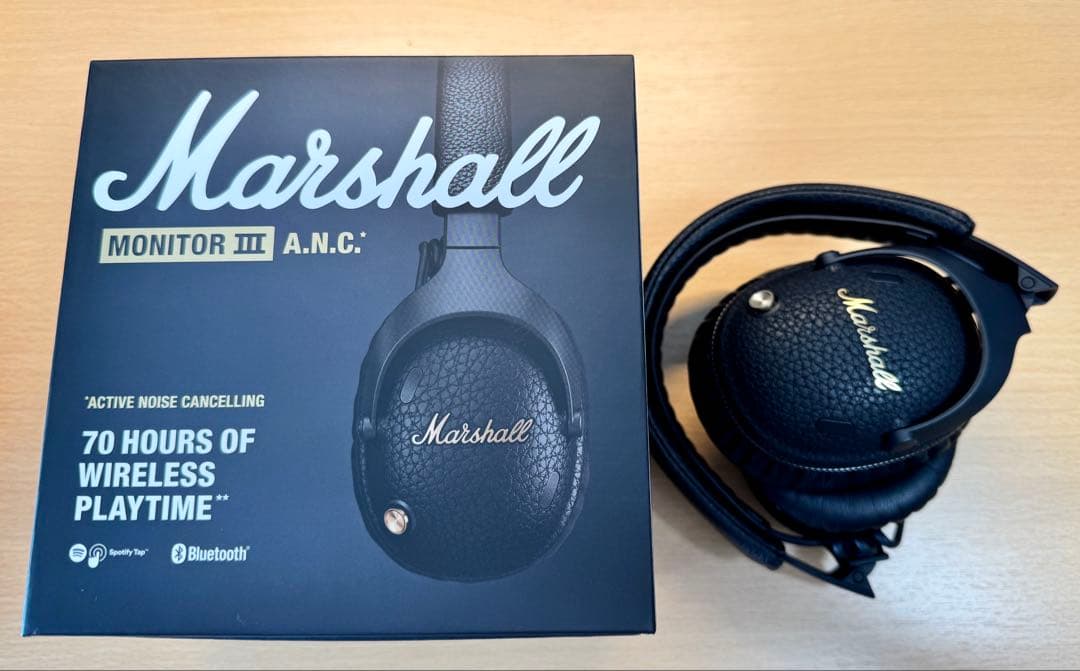 【極美品】Marshall Monitor III A.N.C.