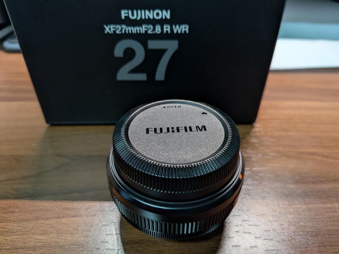 美品 FUJIFILM XF27mmF2.8 R WR レンズ