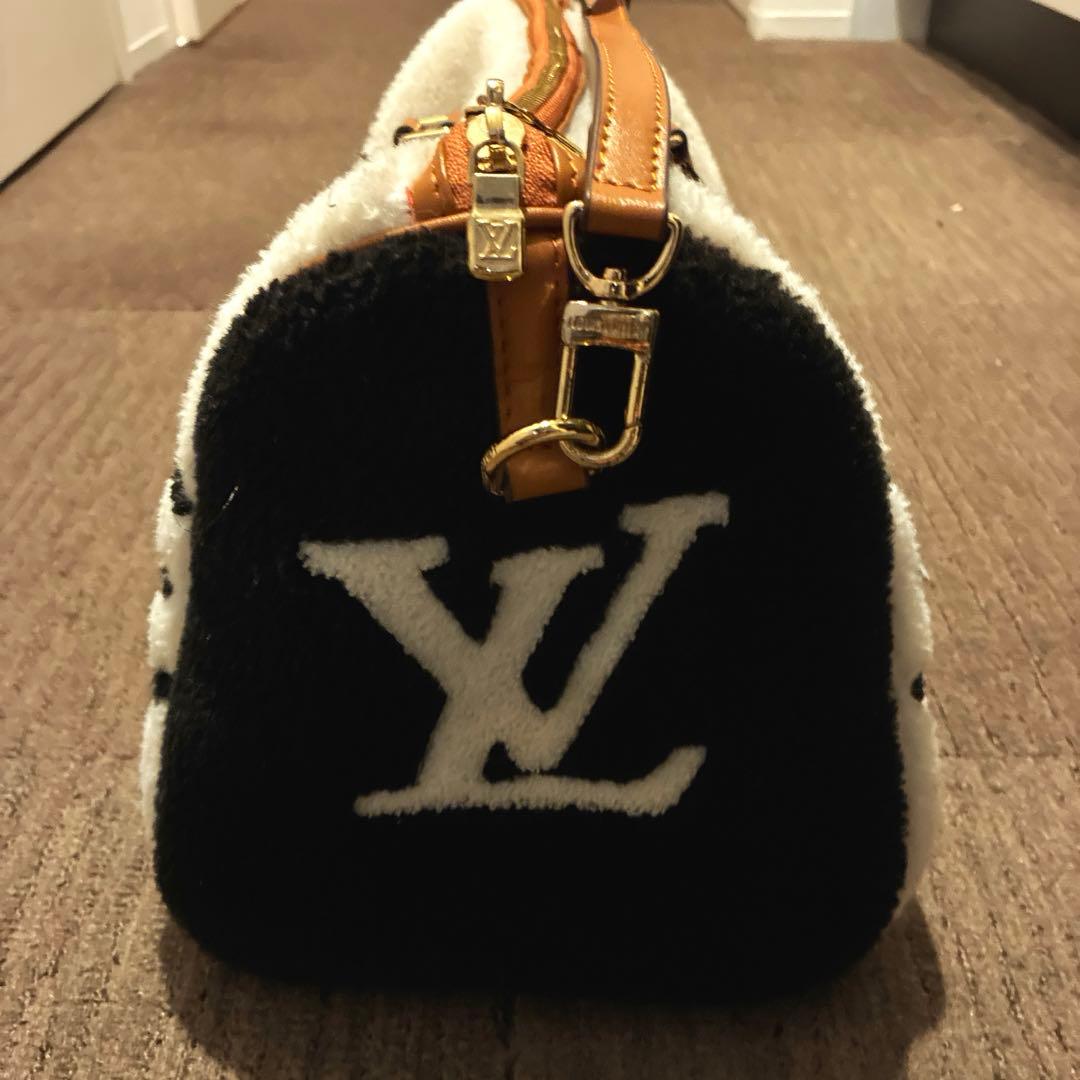 ルイヴィトン　シアリング　ボア　ムートン　斜め掛け可能　ボストンバッグ