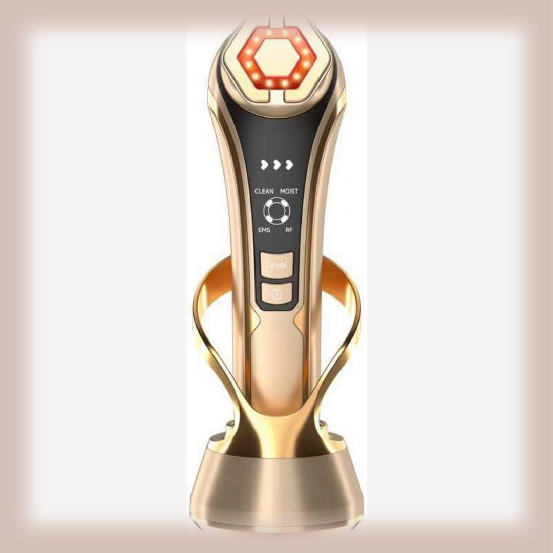 美顔器 1台多役 EMSイオン導入導出 RF美顔器 毛穴 たるみ 乾燥小じわ