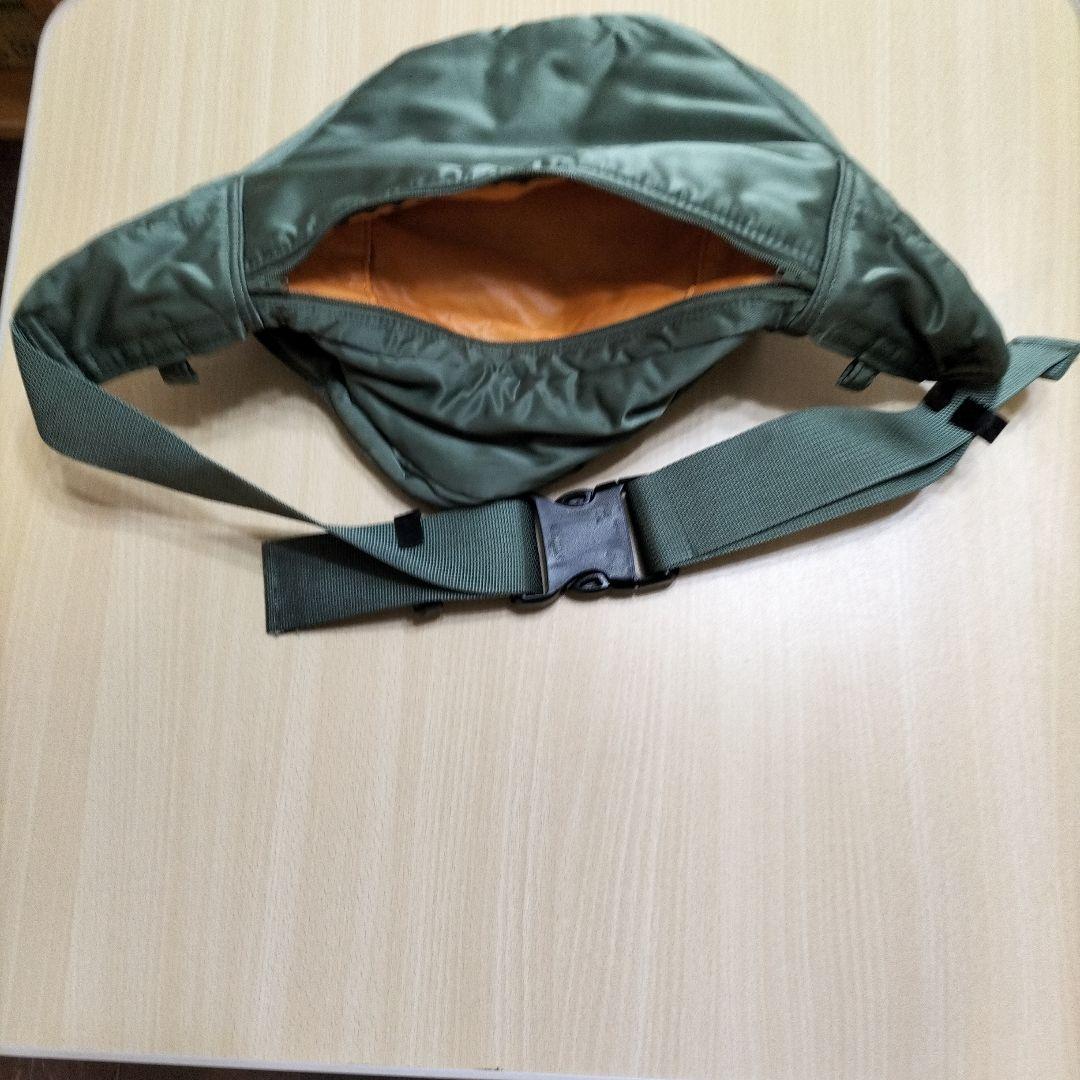 PORTERのTANKER オリーブグリーン ボディバッグ・ウエストポーチ