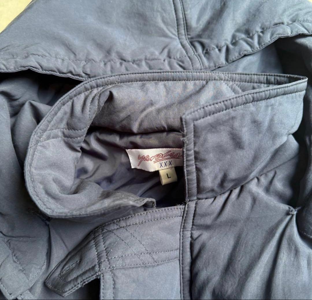 yardsale ネイビー フード付き ナイロンジャケット Hiro