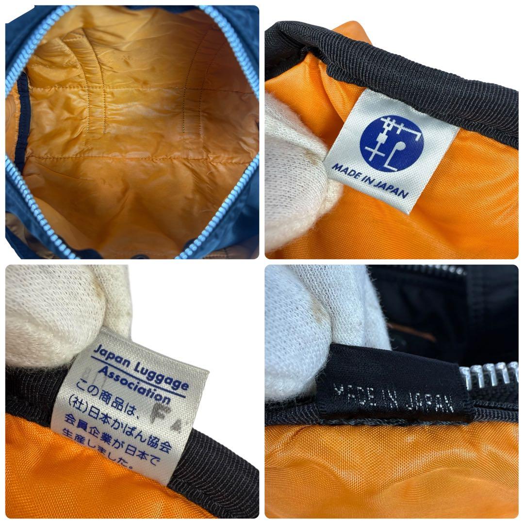 【美品】PORTER ポーター タンカー ミニボストンバッグ 肩掛け ブラック