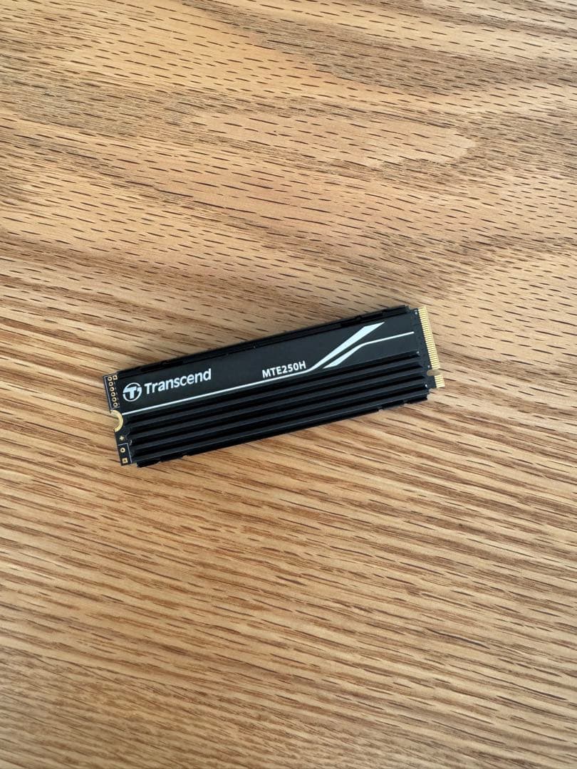 Transcend MT250H M.2 SSD 4TB ヒートシンク付き