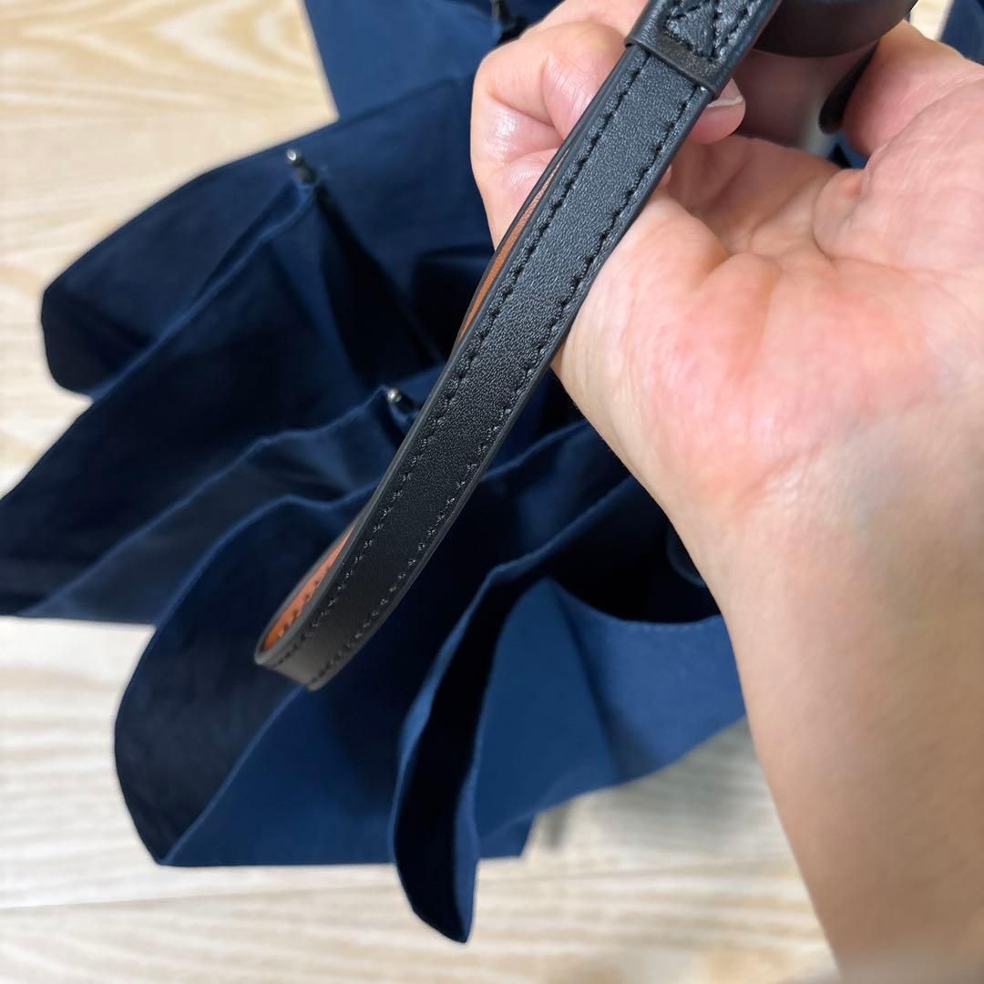 【davek】　折りたたみ傘　ネイビー