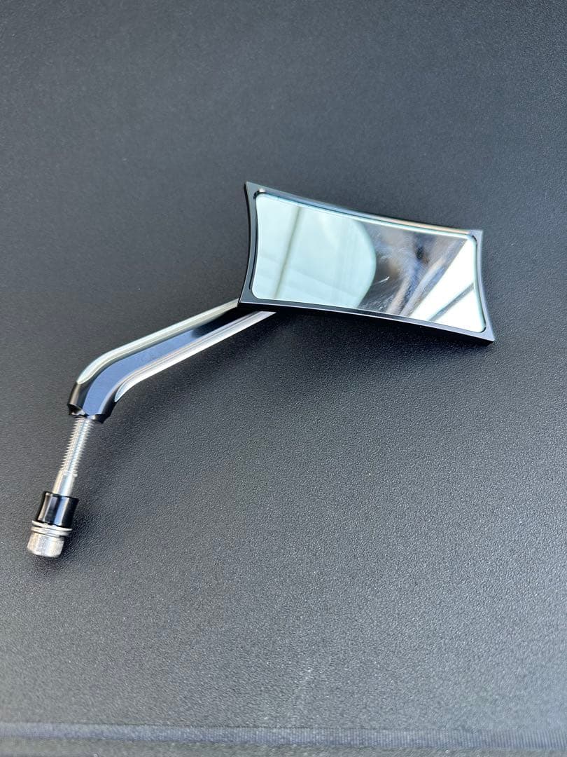 KEN'S FACTORY ラピッドシリーズ ミラー ブラックマシンカット左右