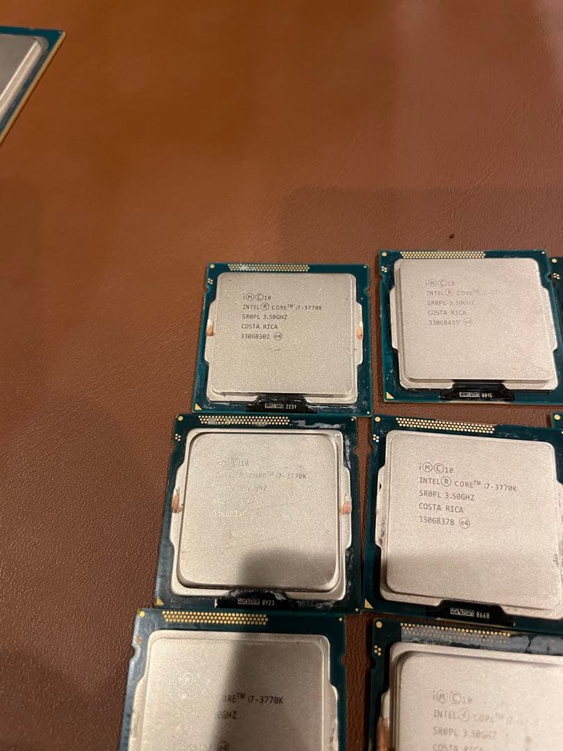 Intel Core i7-3770 k CPU 動作未確認