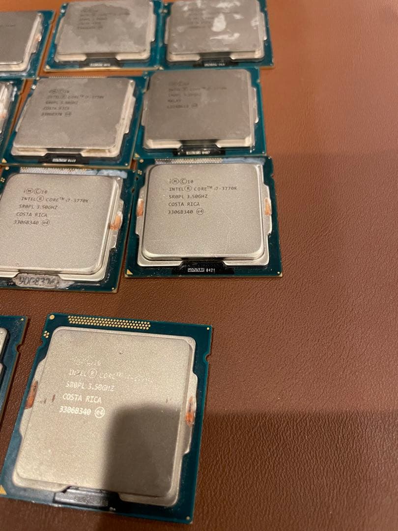 Intel Core i7-3770 k CPU 動作未確認