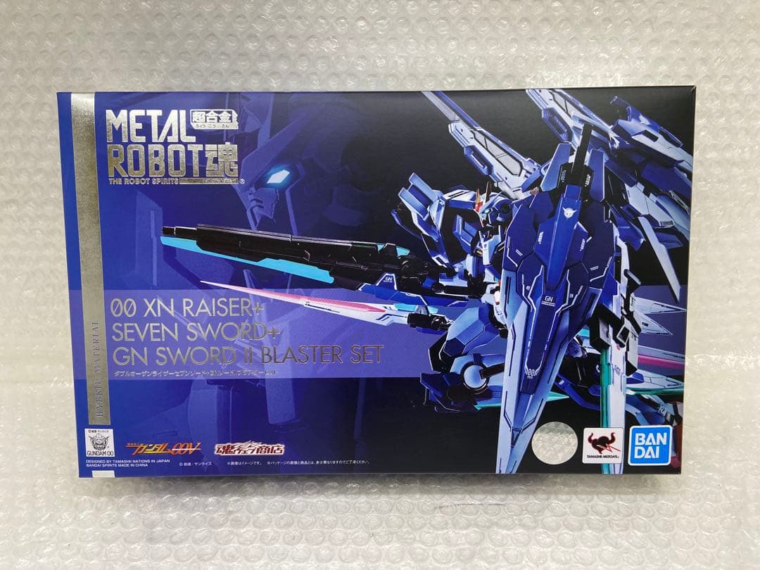 ⚫︎ メタルロボット魂　ダブルオーザンライザー　セブンソード+GNソードⅡ