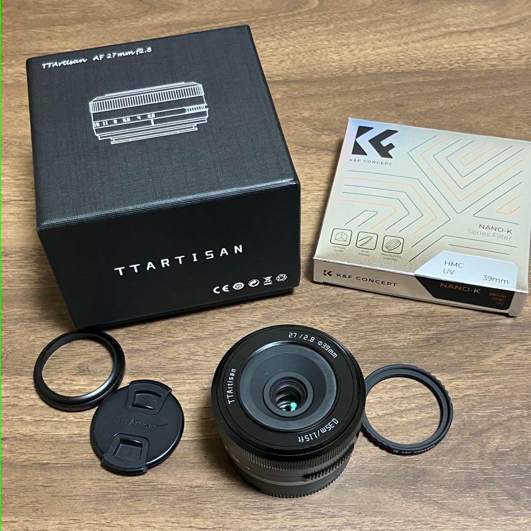 TTArtisan AF 27mm f/2.8 レンズ　Xマウント