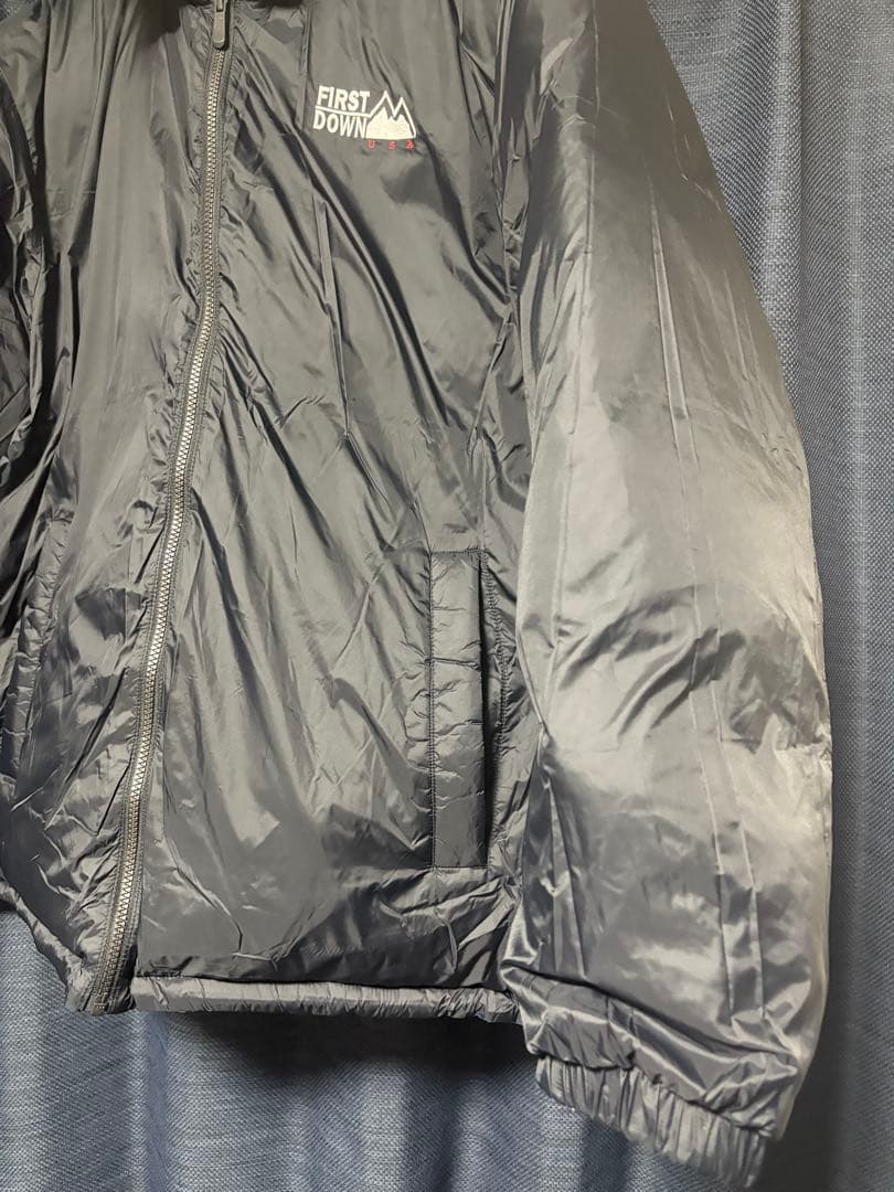 激レアサイズ FIRST DOWN ダウンジャケット リバーシブル ペイズリー