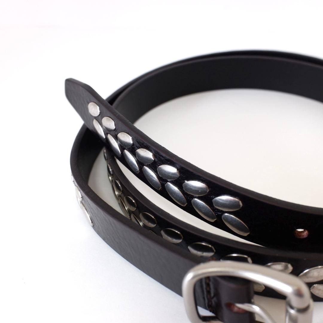 新品正規品 Lemaire Almond Stud Belt 85