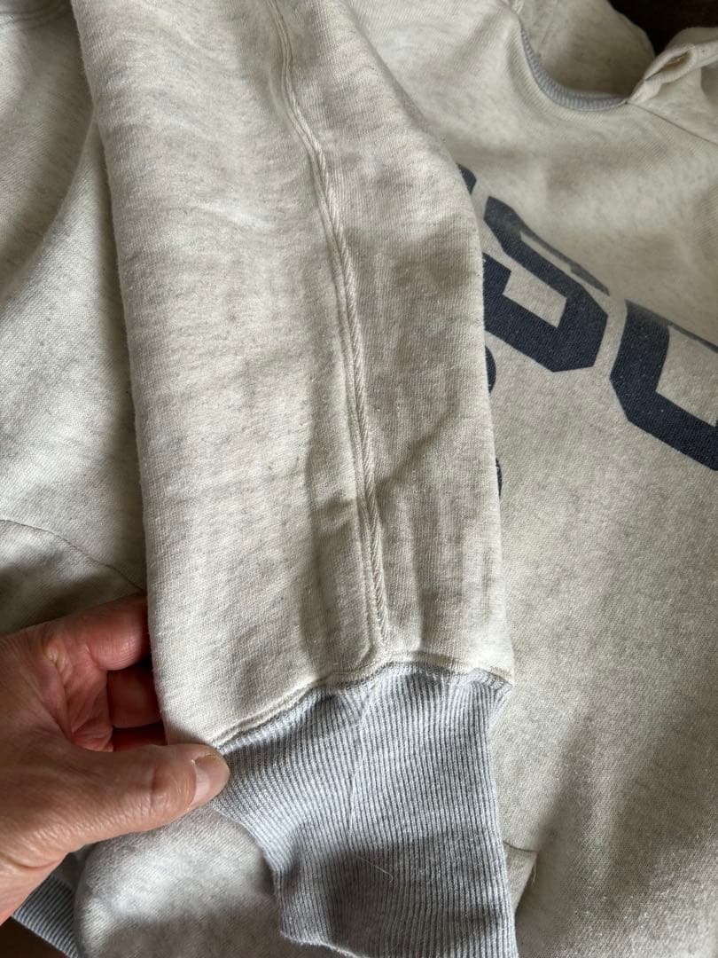 SCSC 68 JDG フード付きスウェットパーカー グレー