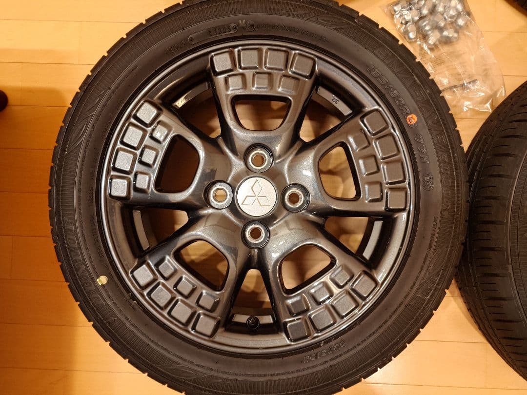新型デリカミニ 純正15インチホイール&タイヤ4本セット