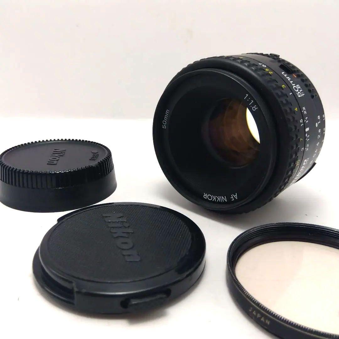 美品動作OK AF Nikkor 50mm F1.8 単焦点レンズ
