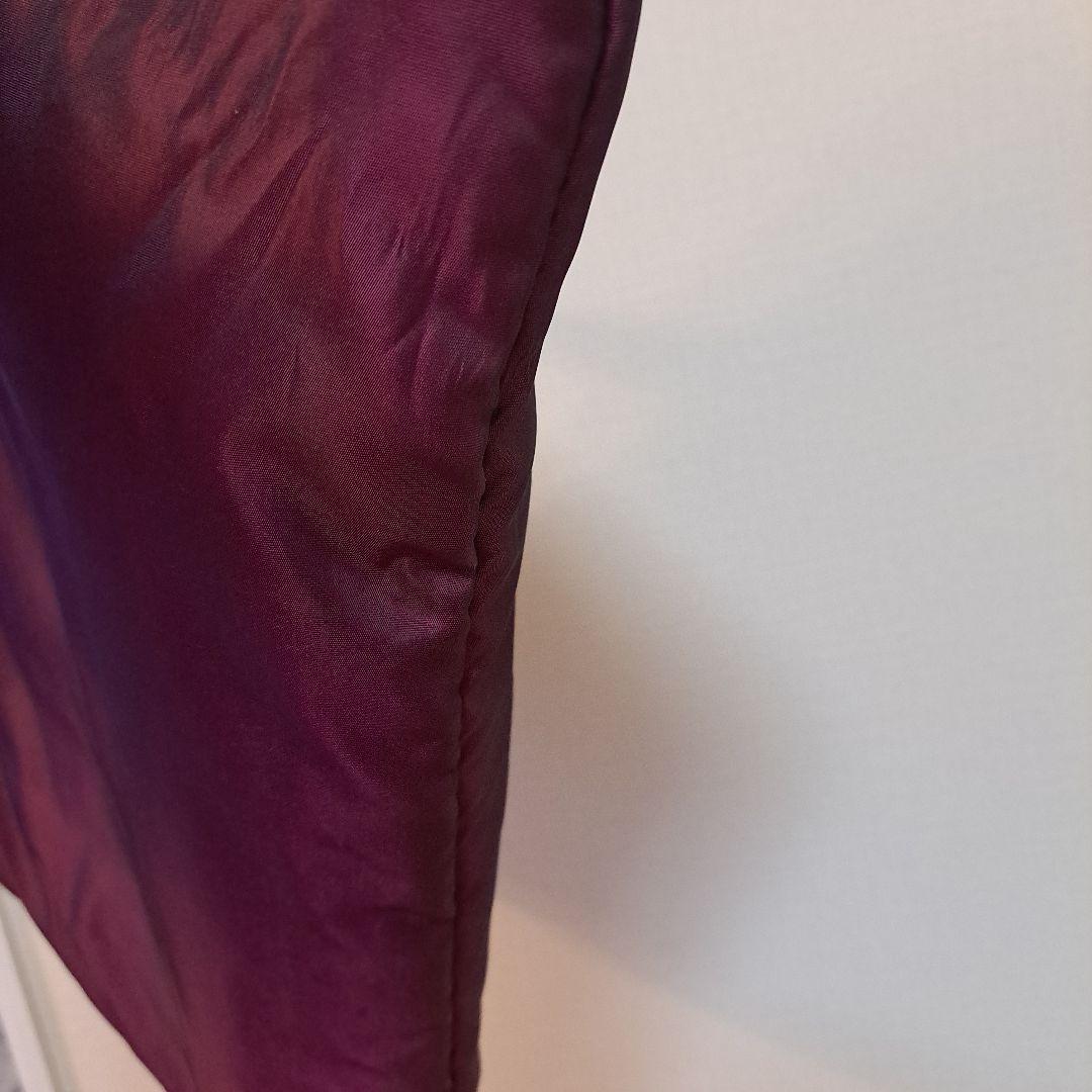 レア　トリコ コムデギャルソン トートバッグ キルティング ネイビー×パープル