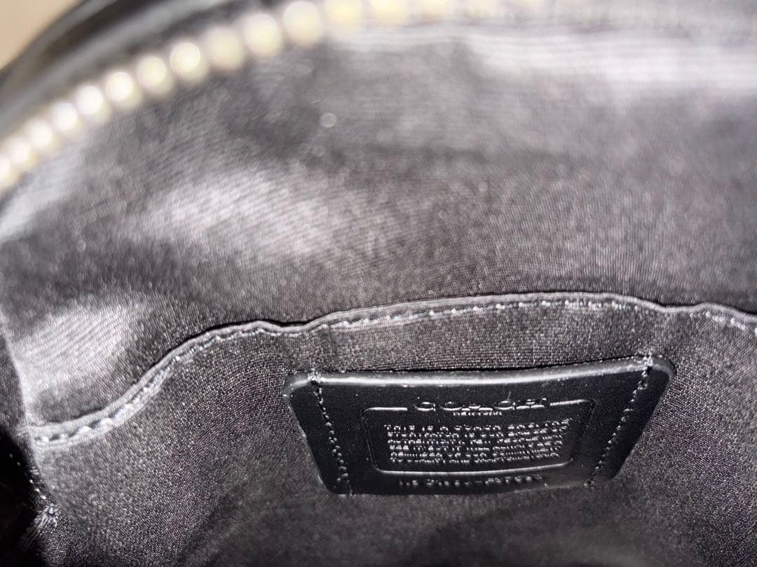 COACH コーチ バッグ ボディーバッグ レザー ブラック