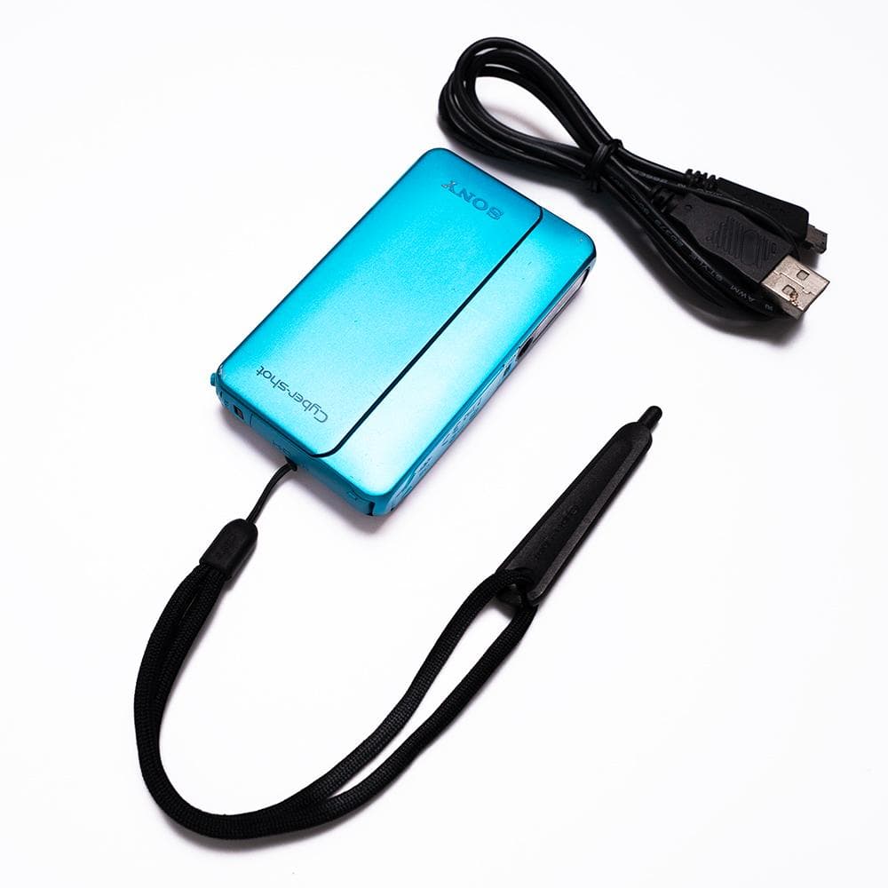動作確認済 SONY Cyber-shot DSC-TX10 ブルー y2k