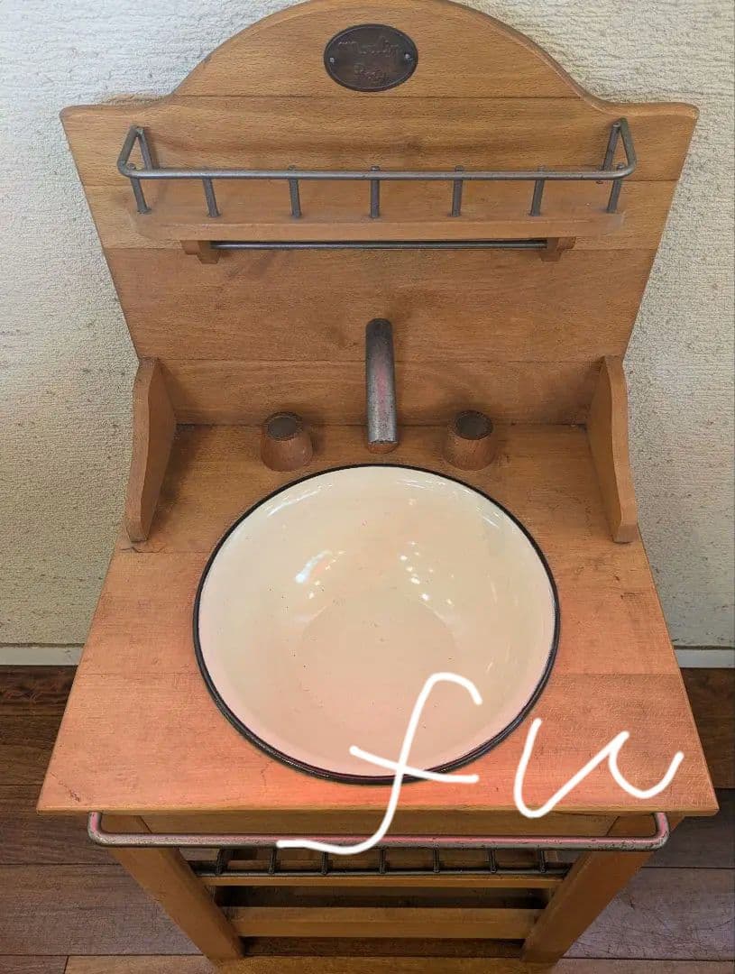 ①フランス Moulin Roty社 ＊ 木製キッチン 流し【セット販売】