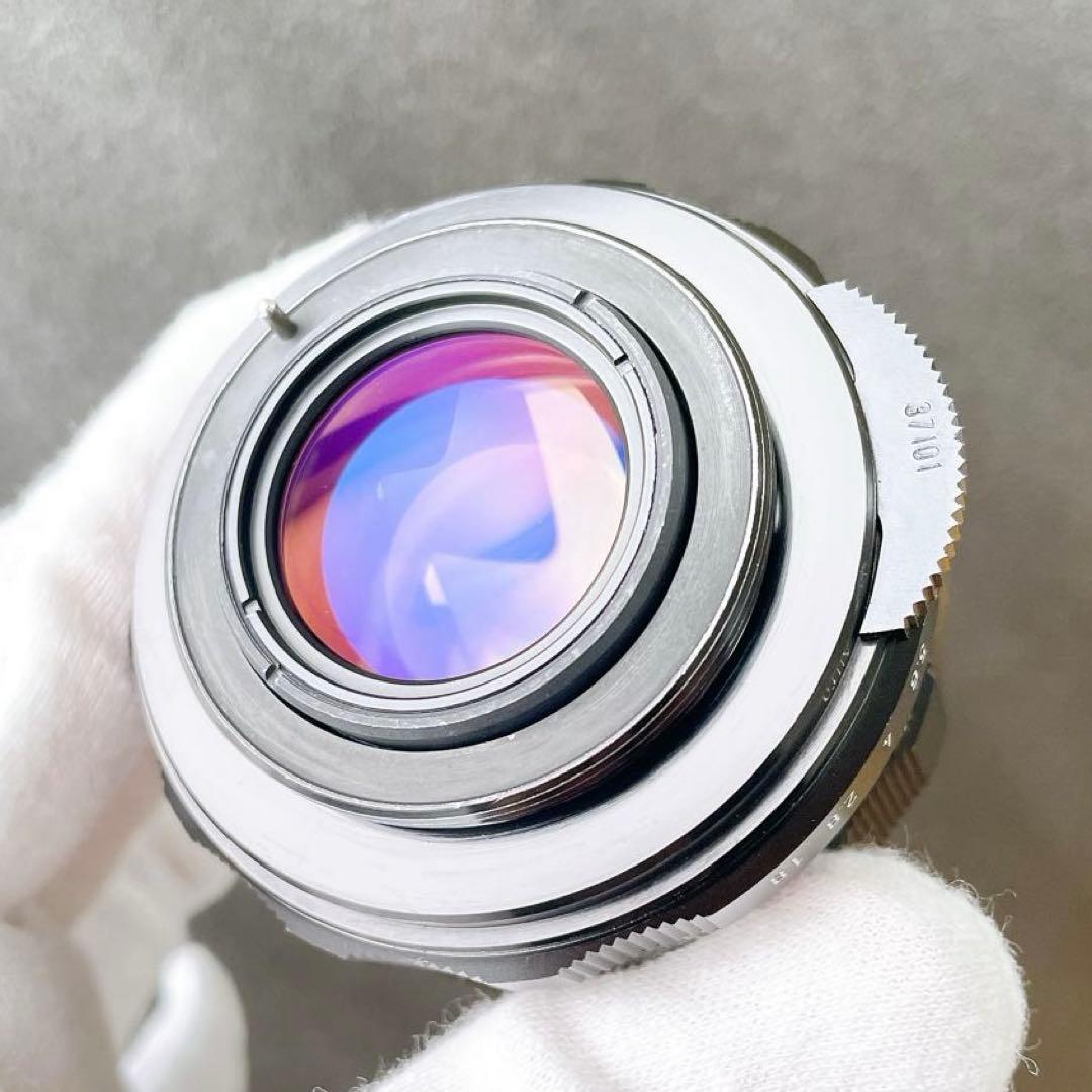 【美フレア】 スーパータクマー 55mm f1.8 M42光学美品 整備済