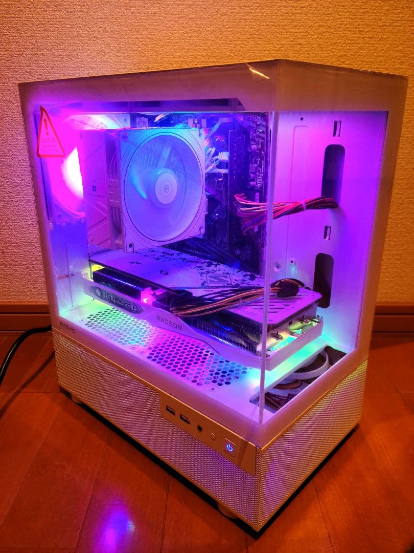 新品ゲーミングPC Ryzen5 Radeon RX7600 SSD Win11