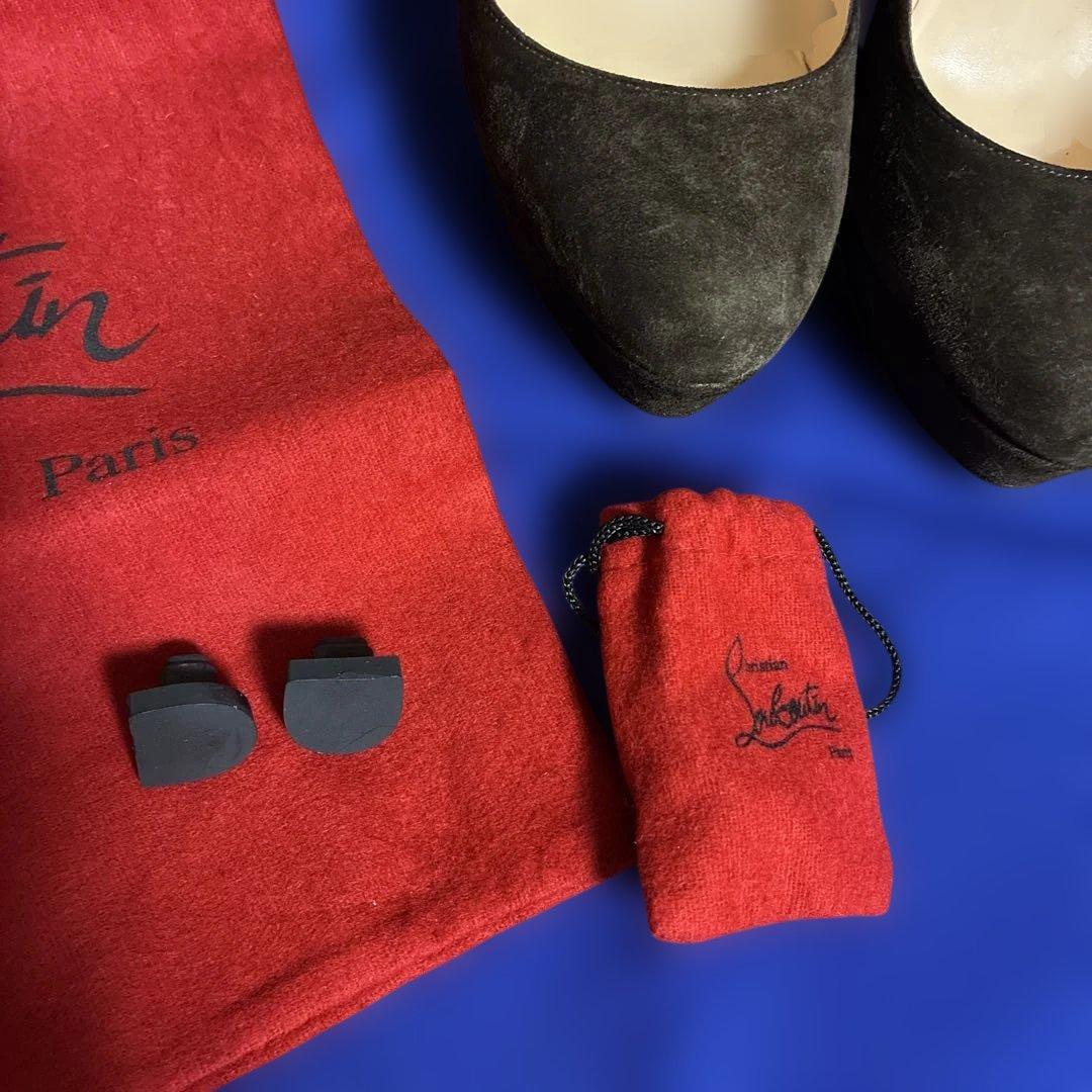 Christian Louboutin ハイヒールパンプス ブラウン