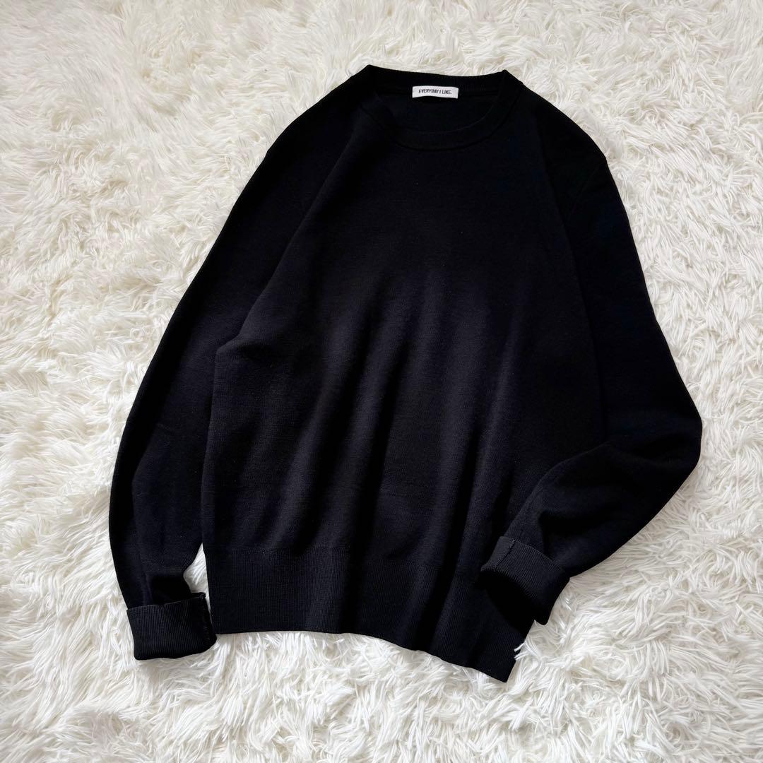 【美品】ドゥーズィエムクラス　クルーネックプルオーバー 近年モデル