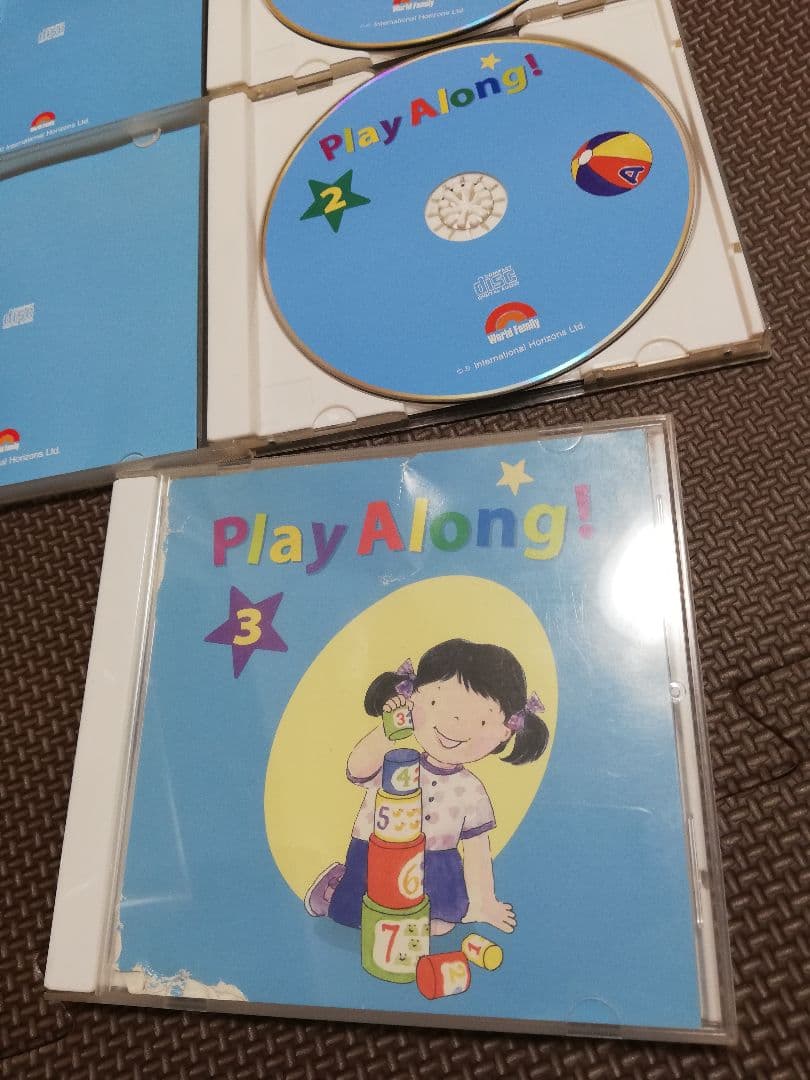 DWE プレイアロング DVD、CD