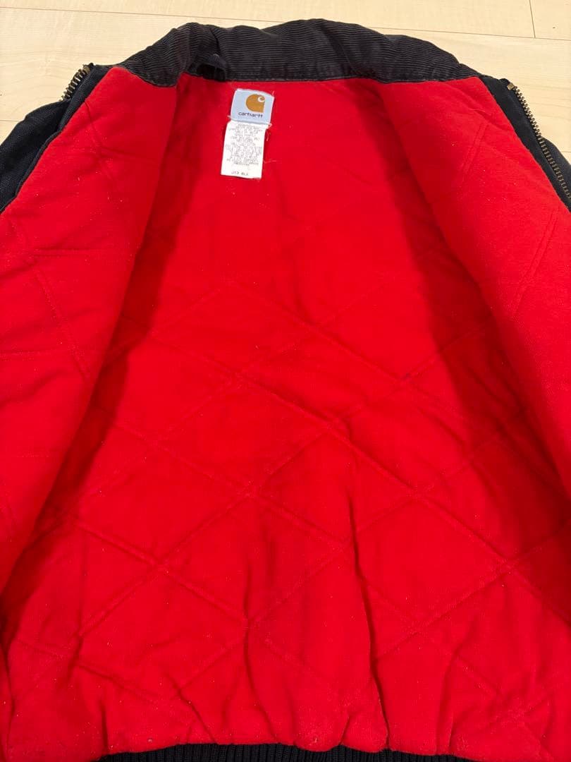 90s Carhartt サンタフェジャケット J13 BLK M カーハート