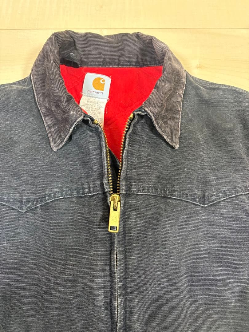 90s Carhartt サンタフェジャケット J13 BLK M カーハート