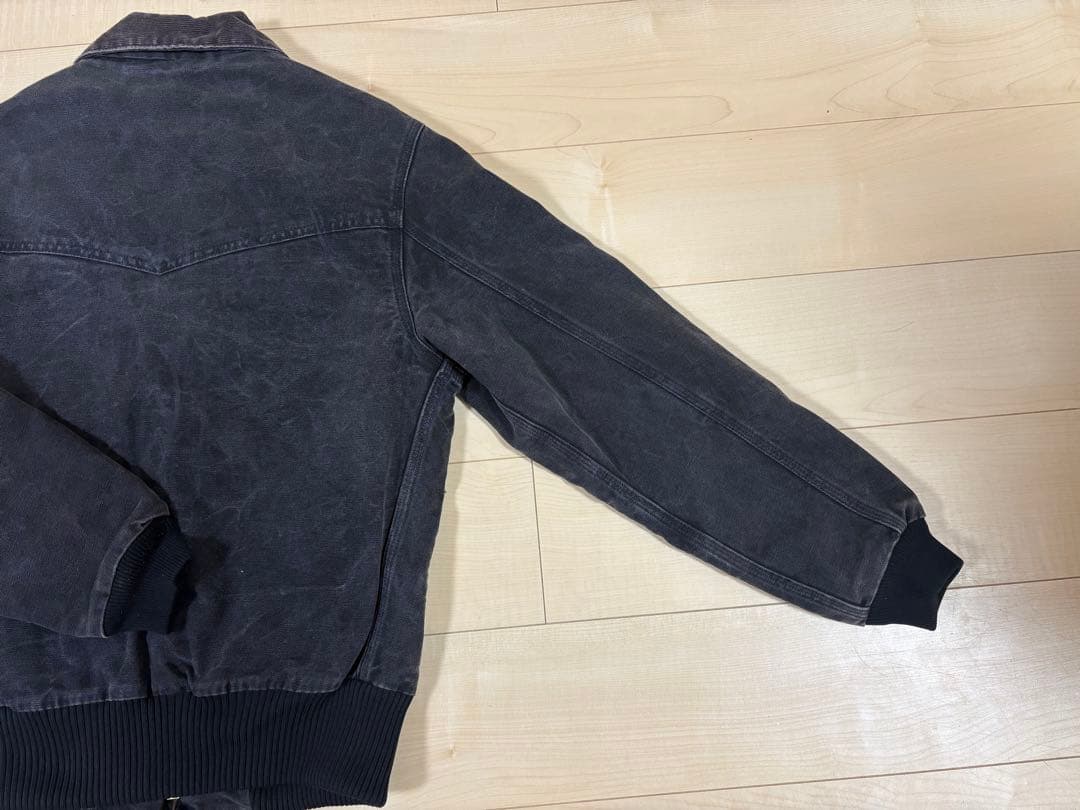 90s Carhartt サンタフェジャケット J13 BLK M カーハート